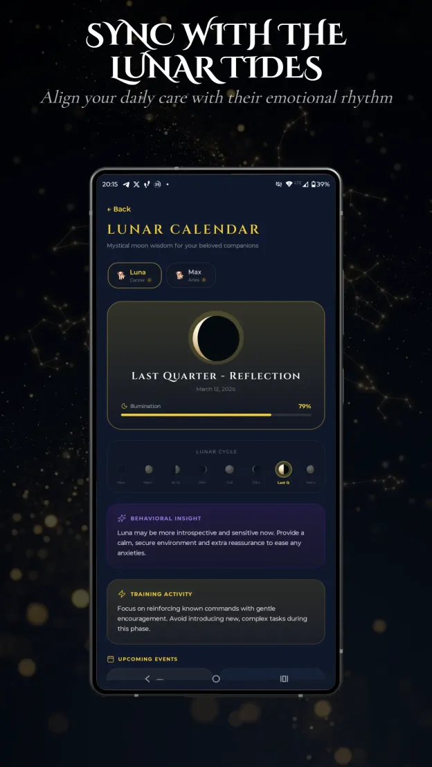Aetris app — Master Their Cosmic Timing Astral Calendar