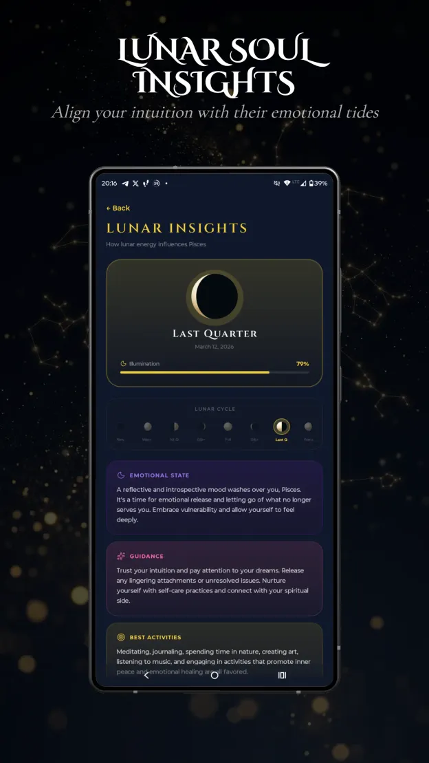 Aetris app — A Connection Beyond Stars Daily Horoscope